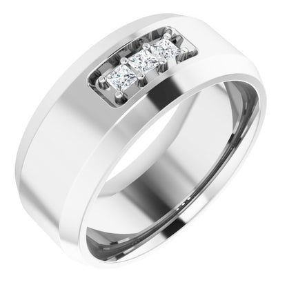 1/8 CTW Lab-Grown Diamond Band, 8.5 mm