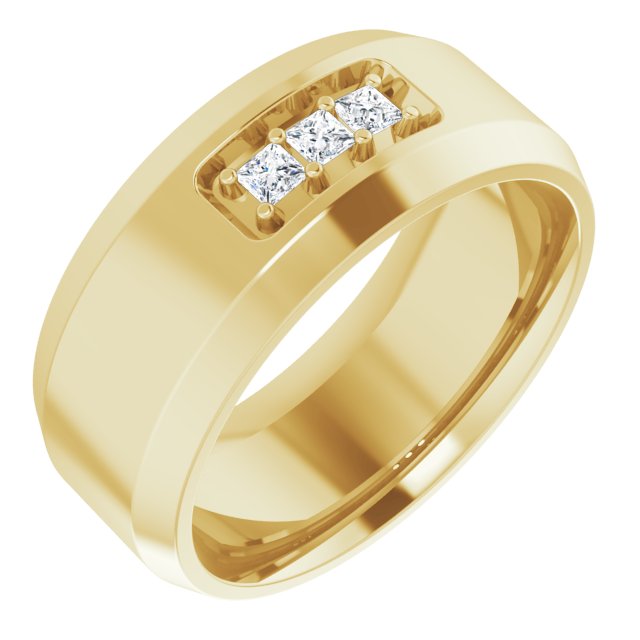 1/8 CTW Lab-Grown Diamond Band, 8.5 mm