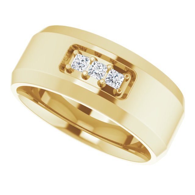 1/8 CTW Lab-Grown Diamond Band, 8.5 mm