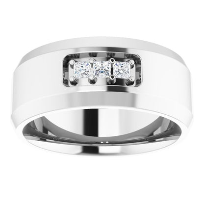 1/8 CTW Lab-Grown Diamond Band, 8.5 mm