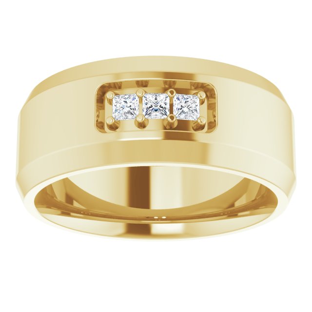 1/8 CTW Lab-Grown Diamond Band, 8.5 mm