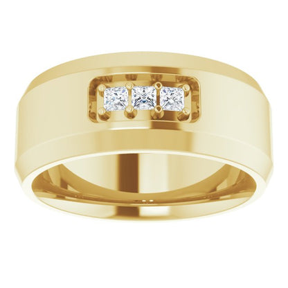 1/8 CTW Lab-Grown Diamond Band, 8.5 mm