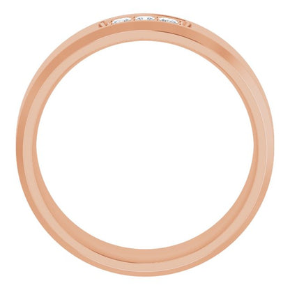 1/8 CTW Lab-Grown Diamond Band, 8.5 mm
