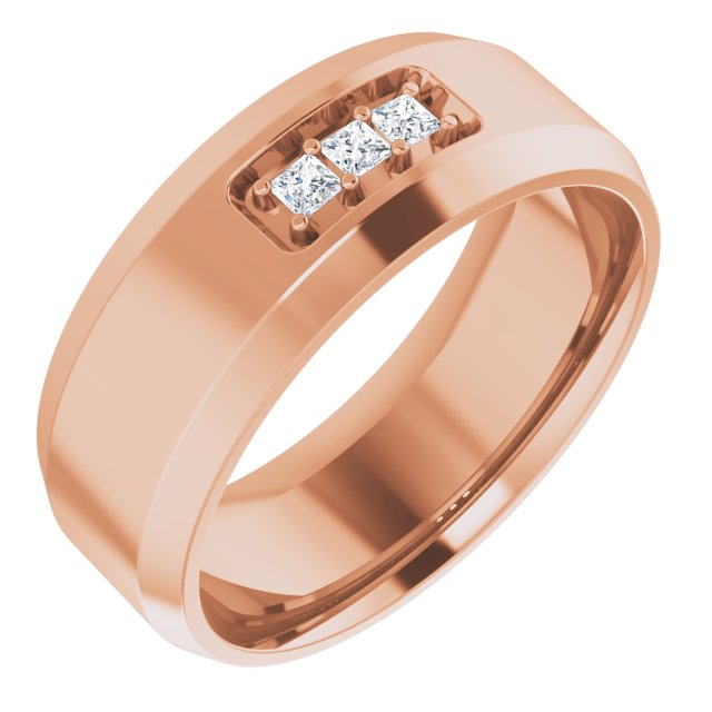 1/8 CTW Lab-Grown Diamond Band, 8.5 mm