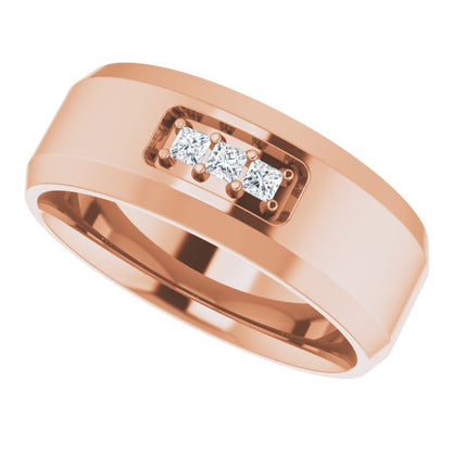 1/8 CTW Lab-Grown Diamond Band, 8.5 mm