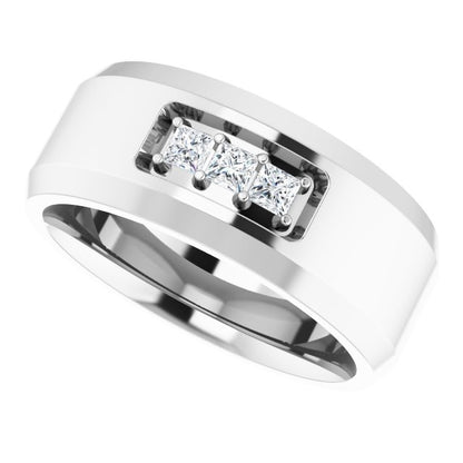 1/4 CTW Lab-Grown Diamond Band, 9.5 mm