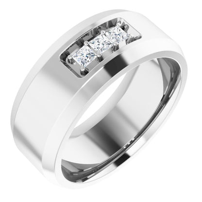 1/4 CTW Lab-Grown Diamond Band, 9.5 mm