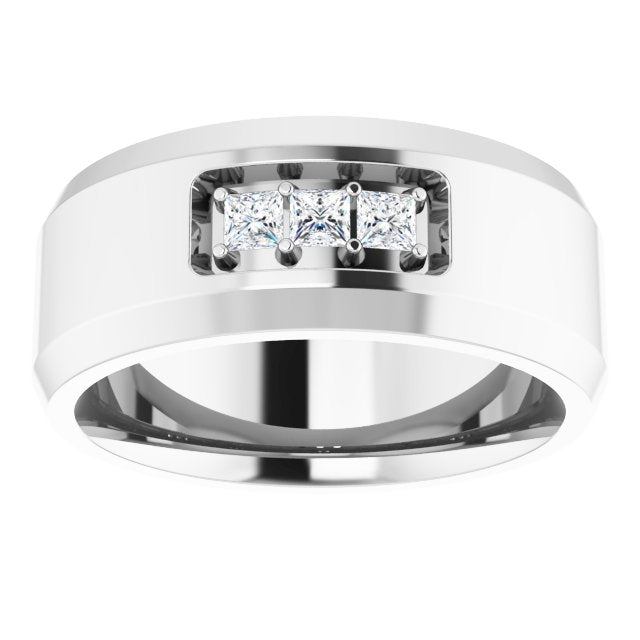 1/4 CTW Lab-Grown Diamond Band, 9.5 mm