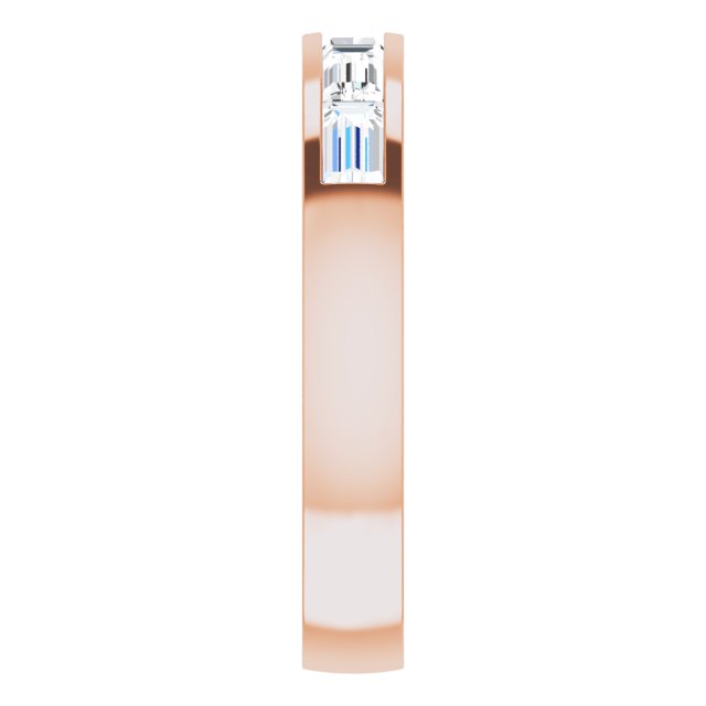 1/2 CTW Lab-Grown Diamond Anniversary Band, 3.9 mm