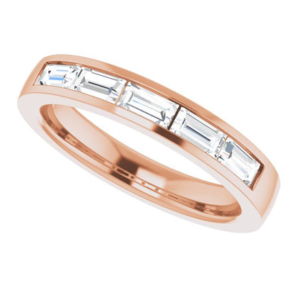 1/2 CTW Lab-Grown Diamond Anniversary Band, 3.9 mm