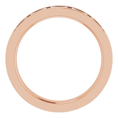 3/8 CTW Natural Diamond Anniversary Band