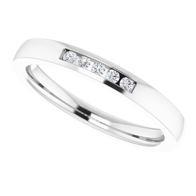 .05 CTW Natural Diamond Anniversary Band