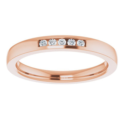 .05 CTW Natural Diamond Anniversary Band