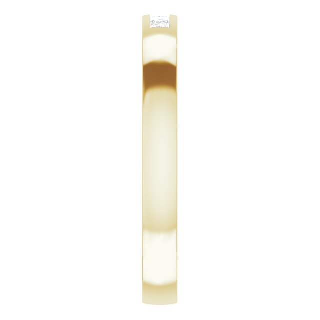 1/10 CTW Lab-Grown Diamond Anniversary Band, 2.4 mm