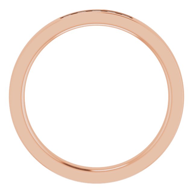 1/10 CTW Lab-Grown Diamond Anniversary Band, 2.4 mm