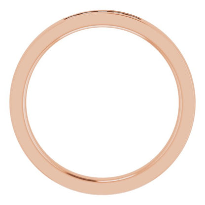 1/10 CTW Lab-Grown Diamond Anniversary Band, 2.4 mm