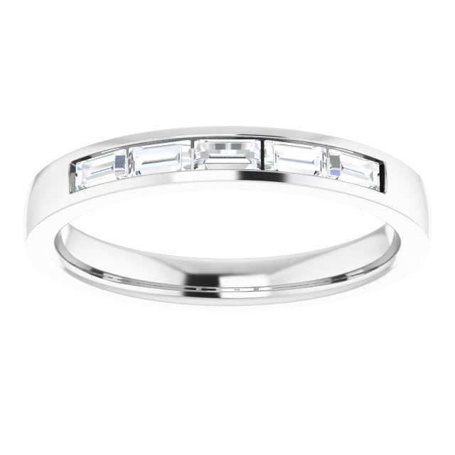 1/3 CTW Lab-Grown Diamond Anniversary Band, 2.7 mm
