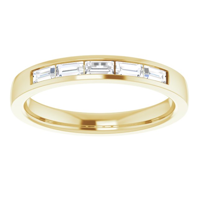 1/3 CTW Lab-Grown Diamond Anniversary Band, 2.7 mm
