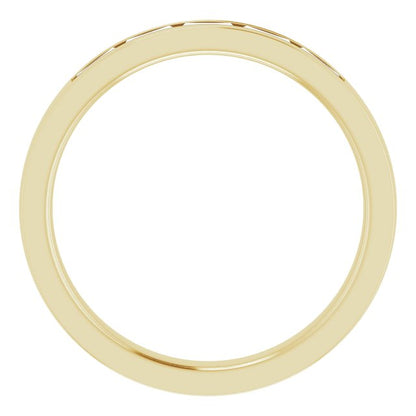 1/3 CTW Lab-Grown Diamond Anniversary Band, 2.7 mm
