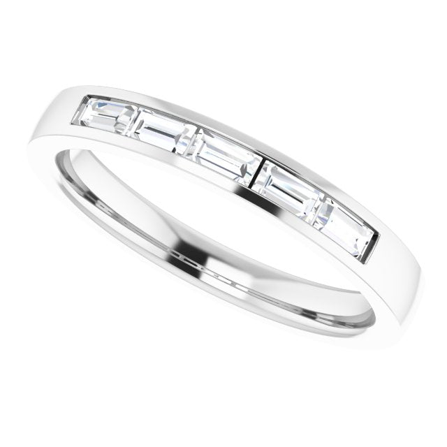 1/3 CTW Lab-Grown Diamond Anniversary Band, 2.7 mm