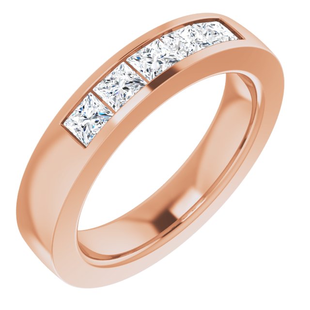 1/2 CTW Lab-Grown Diamond Anniversary Band, 4.2 mm