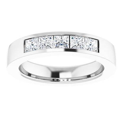 1/2 CTW Lab-Grown Diamond Anniversary Band, 4.2 mm