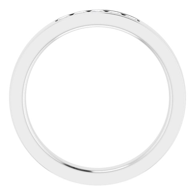 1/6 CTW Lab-Grown Diamond Anniversary Band, 2.7 mm