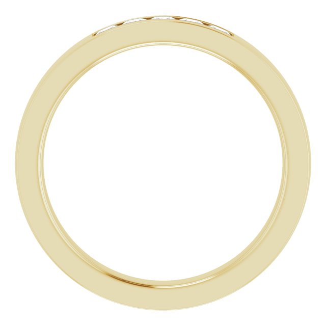 1/6 CTW Lab-Grown Diamond Anniversary Band, 2.7 mm