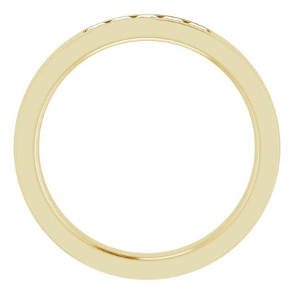 1/6 CTW Lab-Grown Diamond Anniversary Band, 2.7 mm