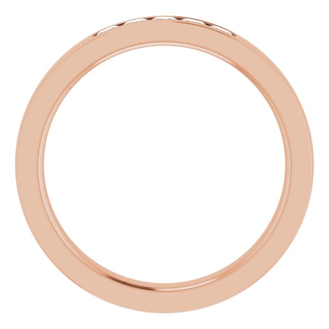 1/6 CTW Lab-Grown Diamond Anniversary Band, 2.7 mm