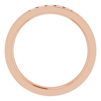 1/6 CTW Lab-Grown Diamond Anniversary Band, 2.7 mm