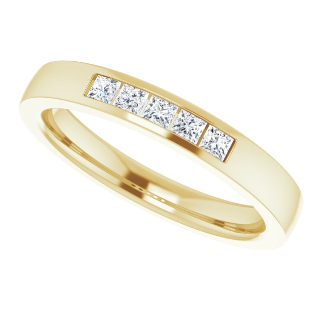 1/6 CTW Lab-Grown Diamond Anniversary Band, 2.7 mm