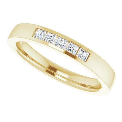 1/6 CTW Lab-Grown Diamond Anniversary Band, 2.7 mm