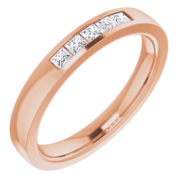 1/6 CTW Lab-Grown Diamond Anniversary Band, 2.7 mm
