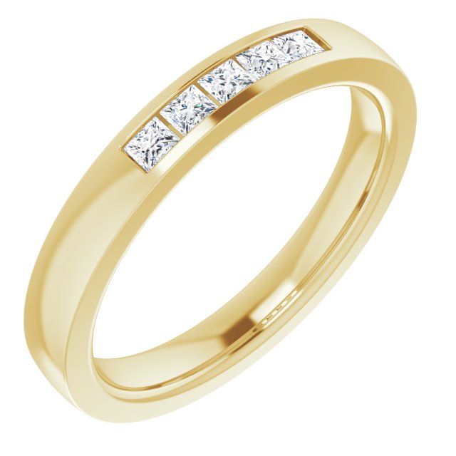 1/6 CTW Lab-Grown Diamond Anniversary Band, 2.7 mm
