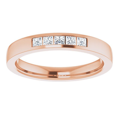 1/6 CTW Lab-Grown Diamond Anniversary Band, 2.7 mm