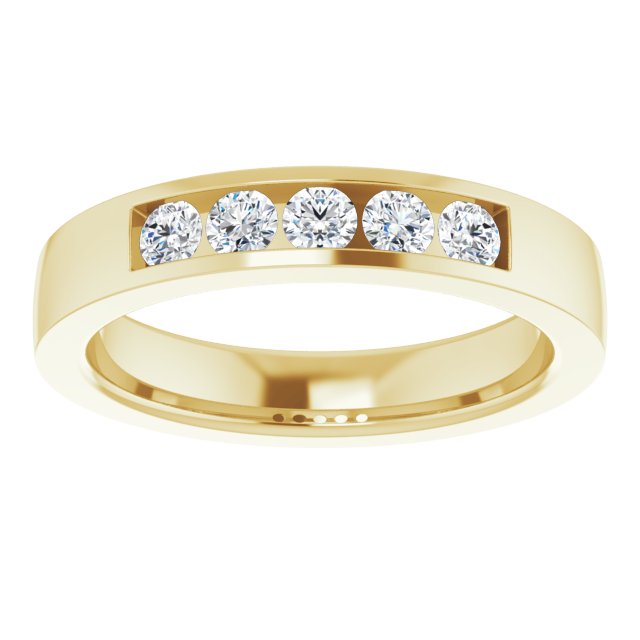 1/3 CTW Lab-Grown Diamond Anniversary Band, 3.6 mm