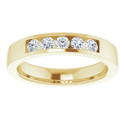 1/3 CTW Lab-Grown Diamond Anniversary Band, 3.6 mm