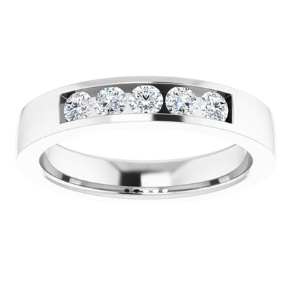 1/3 CTW Lab-Grown Diamond Anniversary Band, 3.6 mm