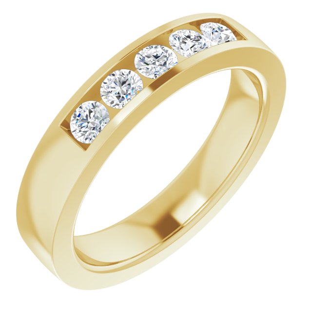 1/3 CTW Natural Diamond Anniversary Band, 3.9 mm