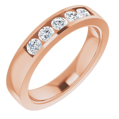 1/3 CTW Natural Diamond Anniversary Band, 3.9 mm