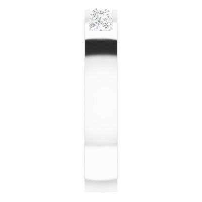 3/8 CTW Lab-Grown Diamond Anniversary Band