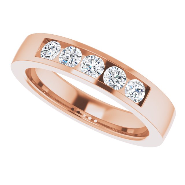 3/8 CTW Lab-Grown Diamond Anniversary Band