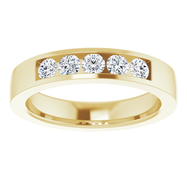 3/8 CTW Lab-Grown Diamond Anniversary Band