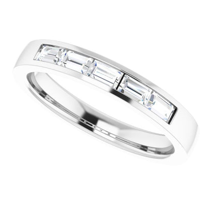 3/8 CTW Natural Diamond Anniversary Band