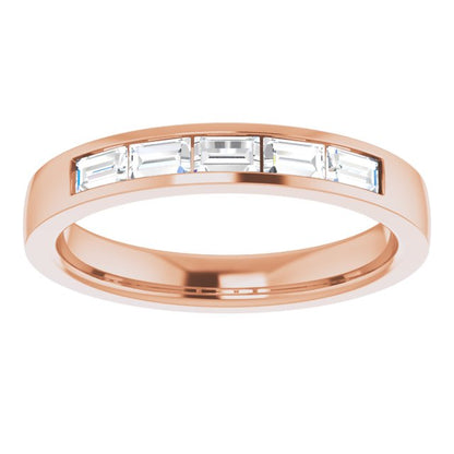 3/8 CTW Lab-Grown Diamond Anniversary Band