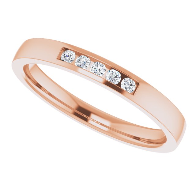 .08 CTW Natural Diamond Anniversary Band