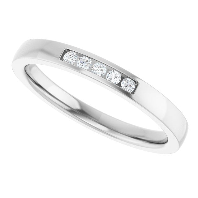 .08 CTW Lab-Grown Diamond Anniversary Band