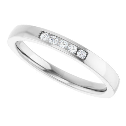 .08 CTW Lab-Grown Diamond Anniversary Band
