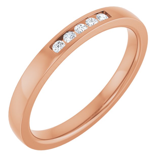 .08 CTW Lab-Grown Diamond Anniversary Band